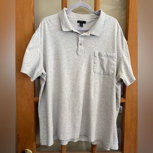Van Heusen Men's Light Gray Polo Shirt